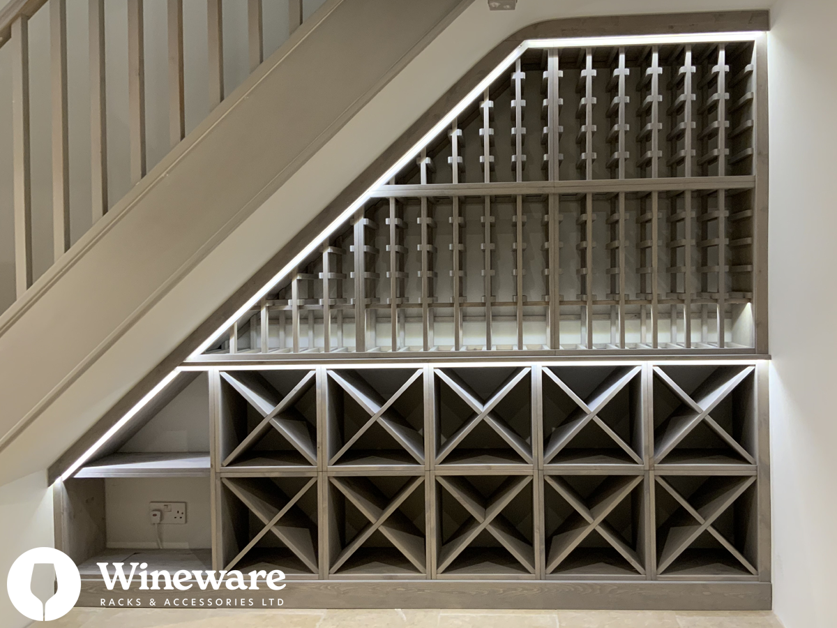 Under stairs wine storage | www.wineware.co.uk
